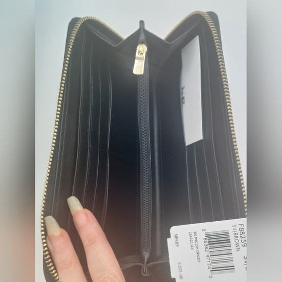 Coach Dancing party mice city tote matching wallet nwt and wallet dusty - Picture 10 of 11